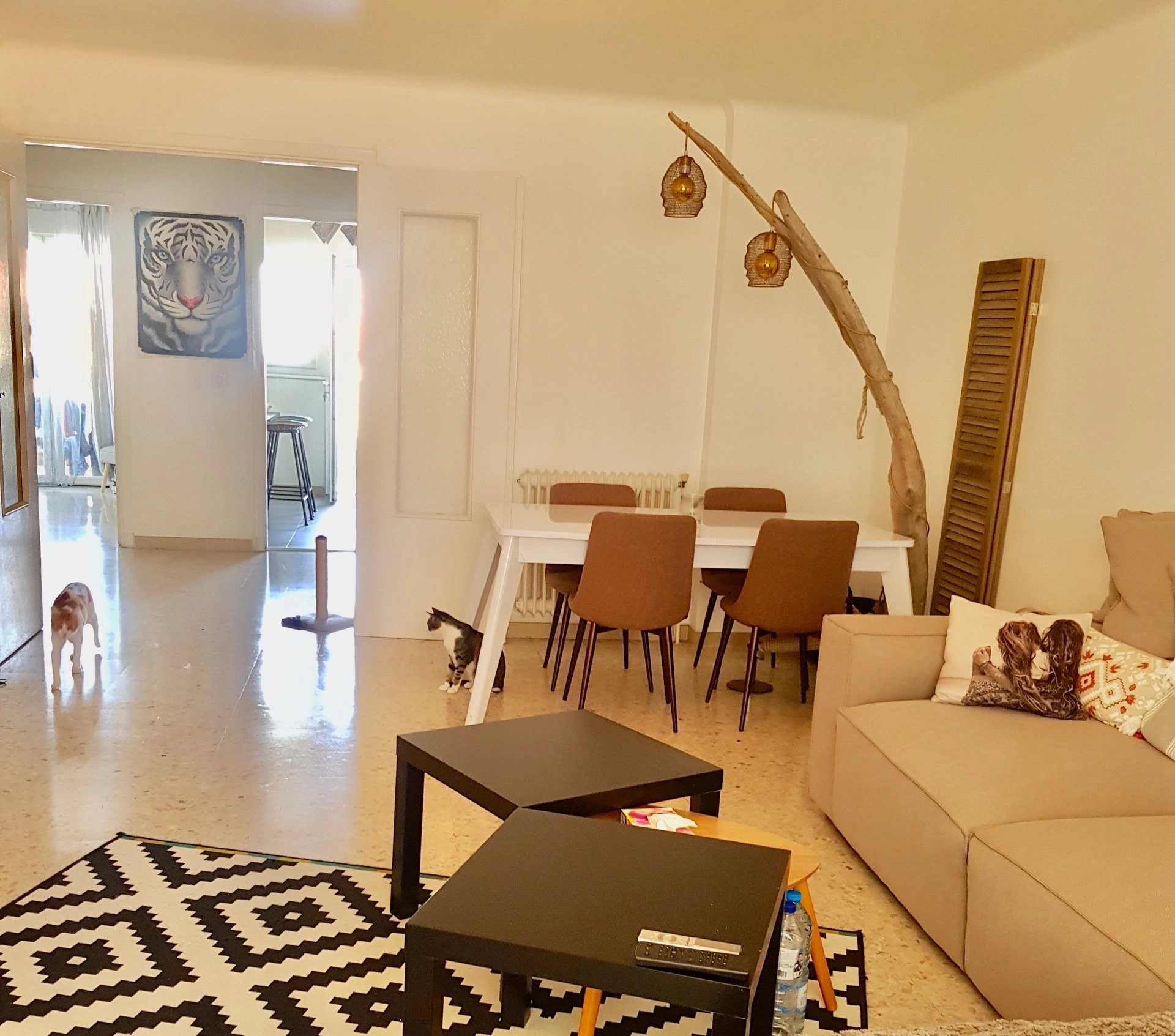 Grand 3P 74 m2. Garage. Terrasse. Cave. Balcon